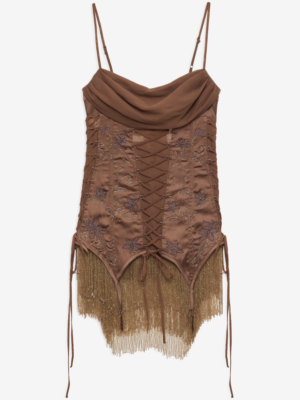 For Love and Lemons Olea Mini Dress Size medium NWT Retail $449 - Picture 4 of 15